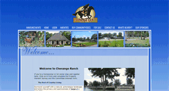 Desktop Screenshot of chenangoranch.com